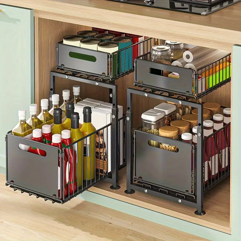 organiseur d'armoire coulissant réglable