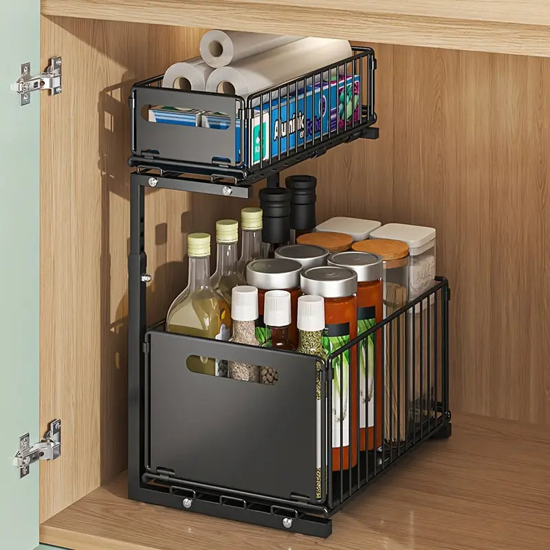 organiseur d'armoire coulissant réglable