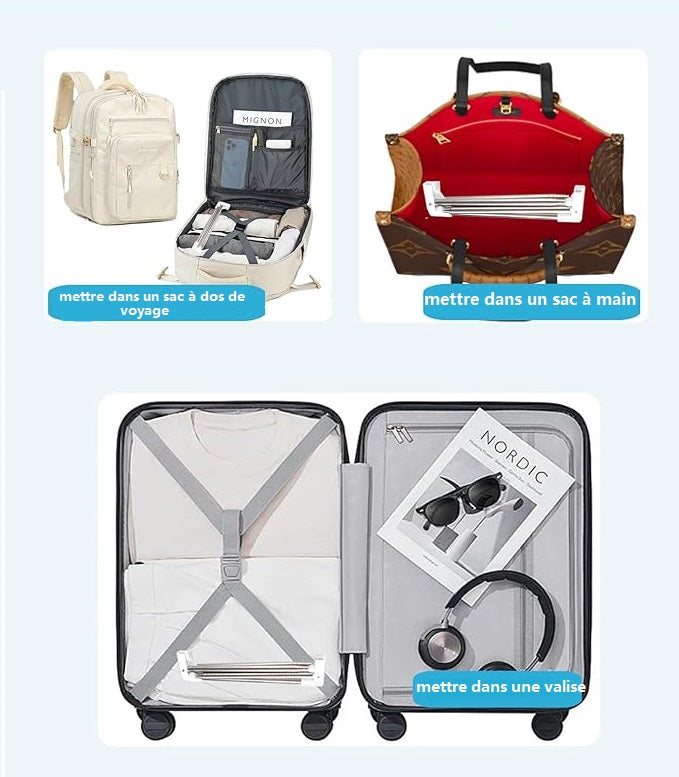 Portant à vêtements portable et pliable