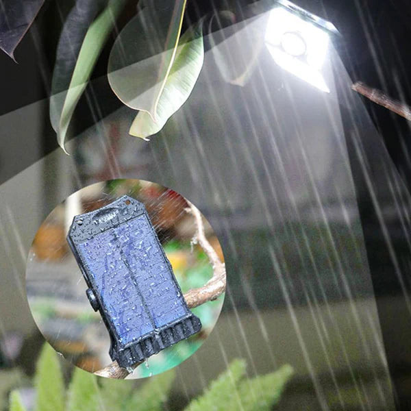 Lampe solaire LED avec détecteur de mouvement