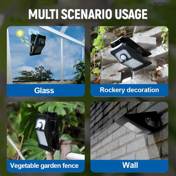 Lampe solaire LED avec détecteur de mouvement