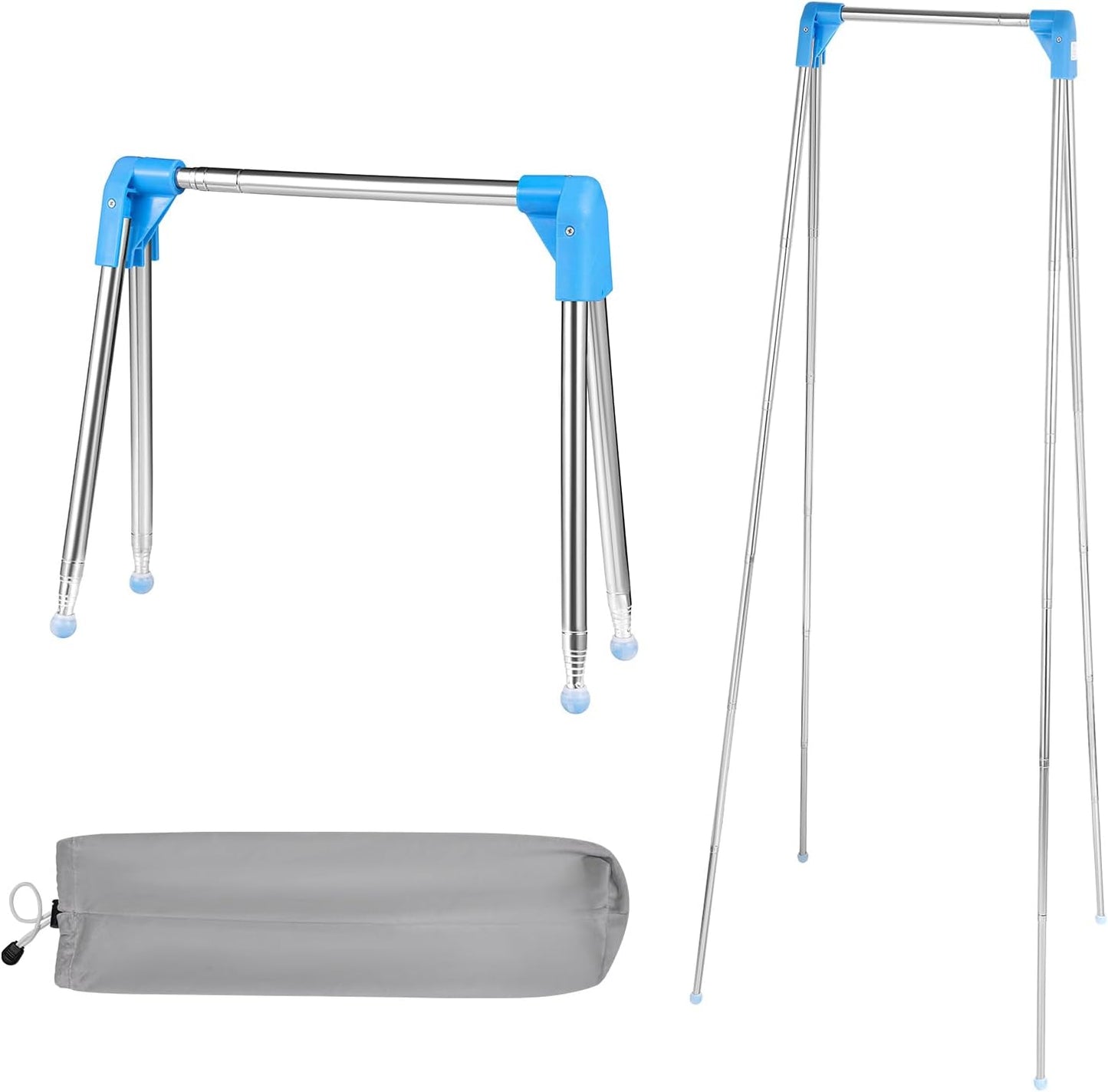 Portant à vêtements portable et pliable