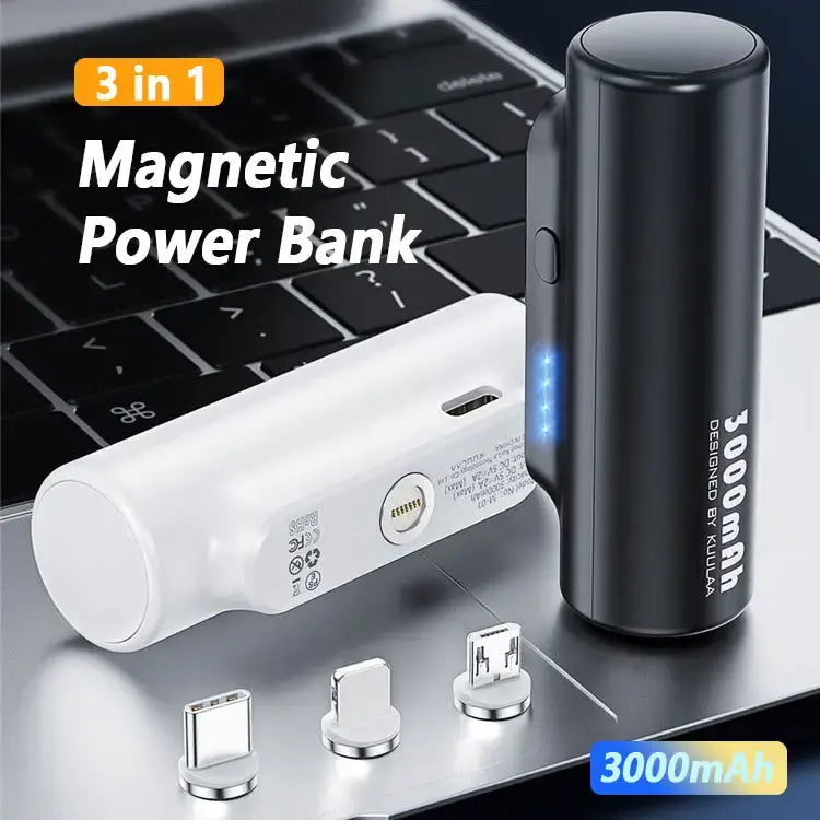 Powerbank Révolutionnaire 3 en 1