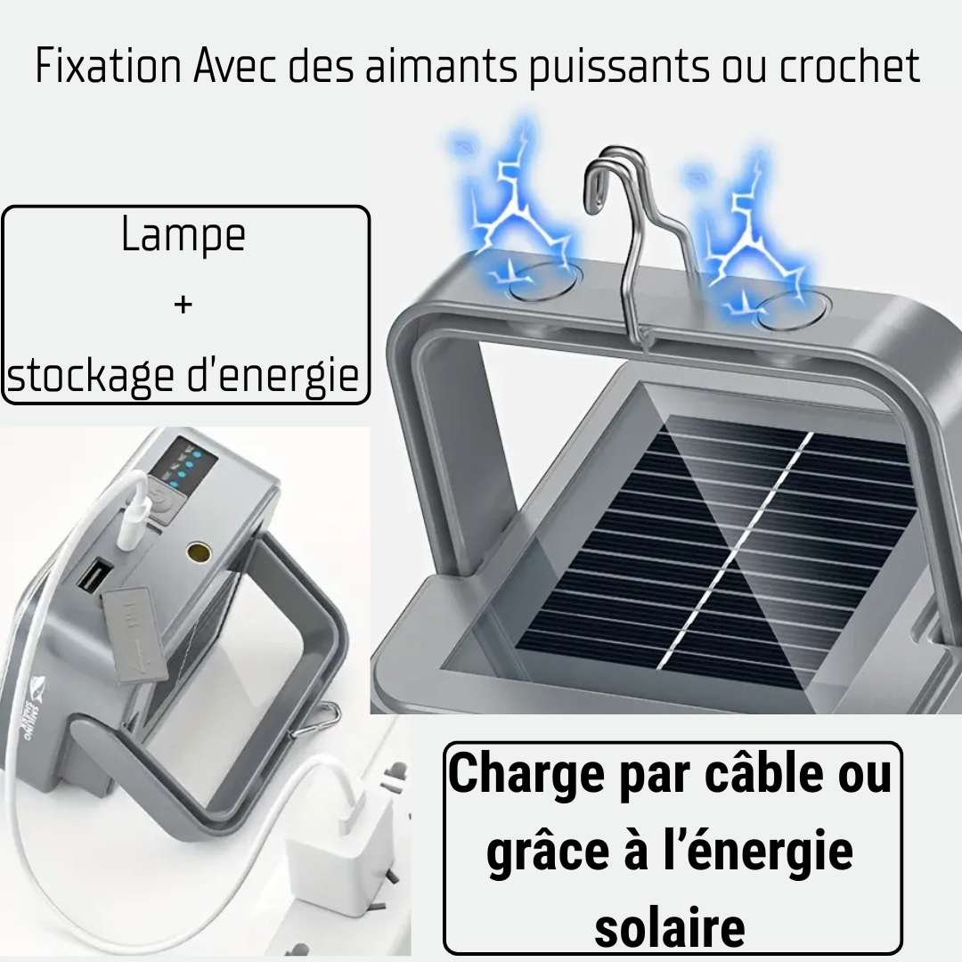 Éclairage Polyvalent et power bank