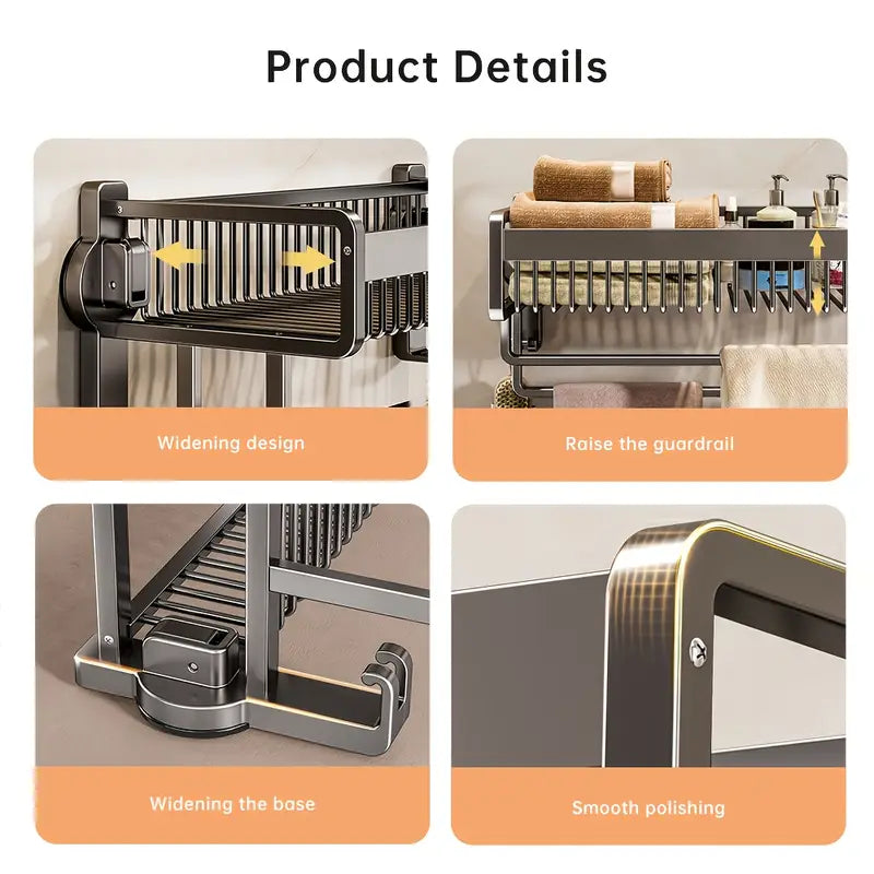 Organisateur en Aluminium multifonctions